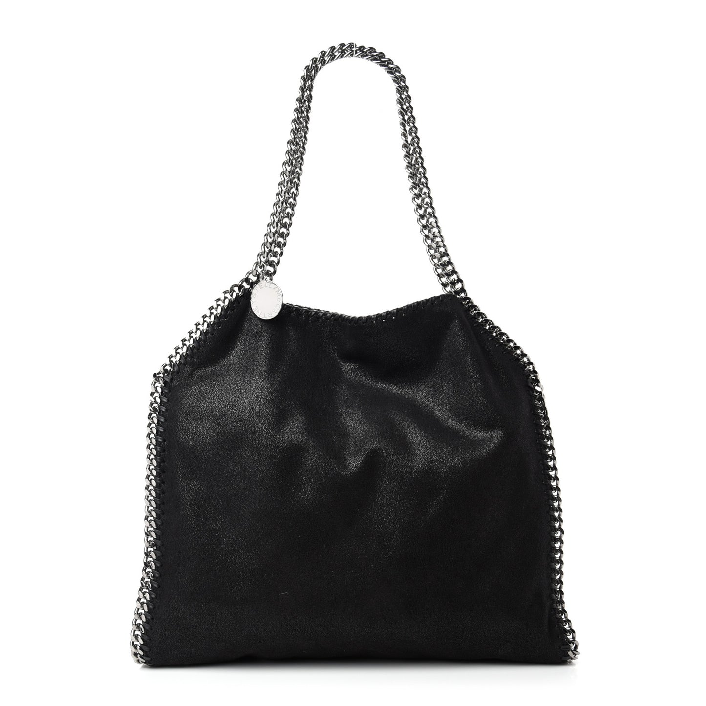 Shaggy Deer Small Falabella Tote Black