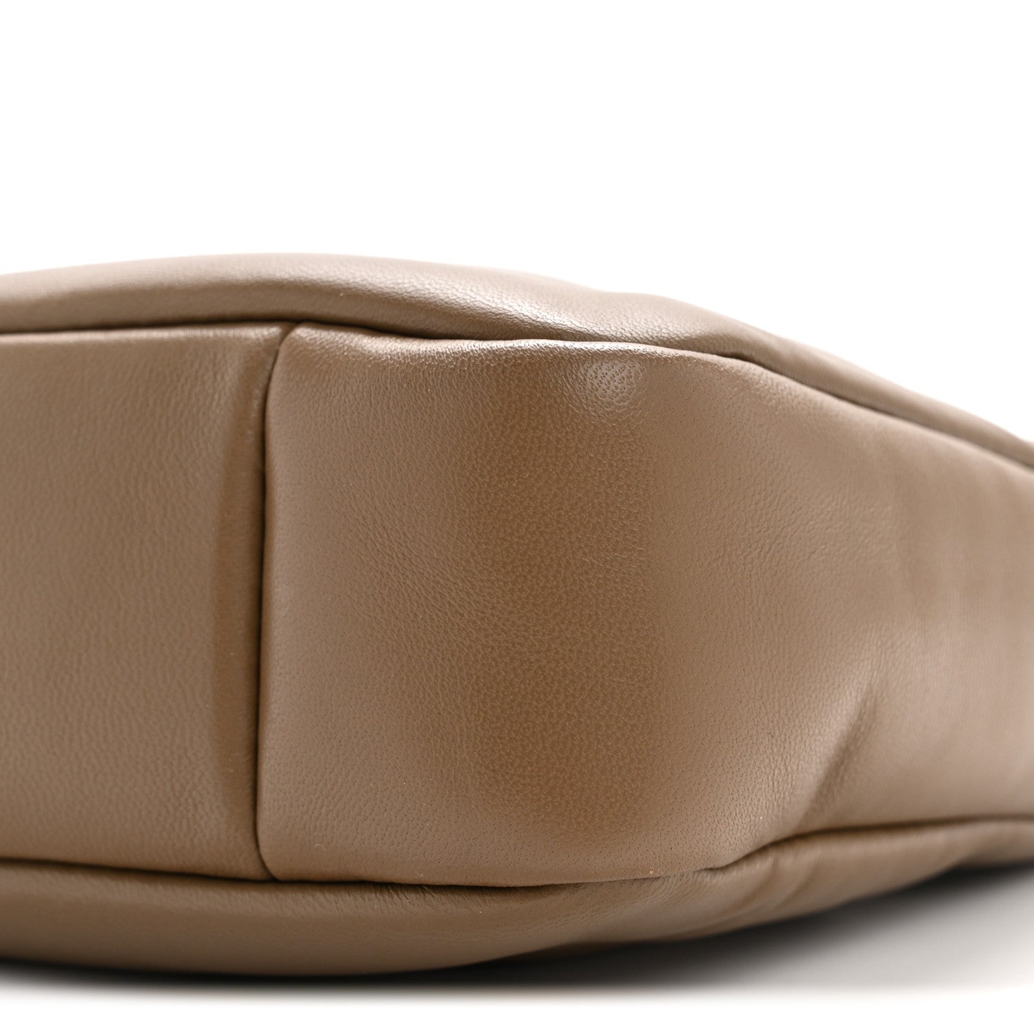 Saint Laurent Padded Lambskin Le 5 A 7 Hobo Dark Peanut 10 of 11