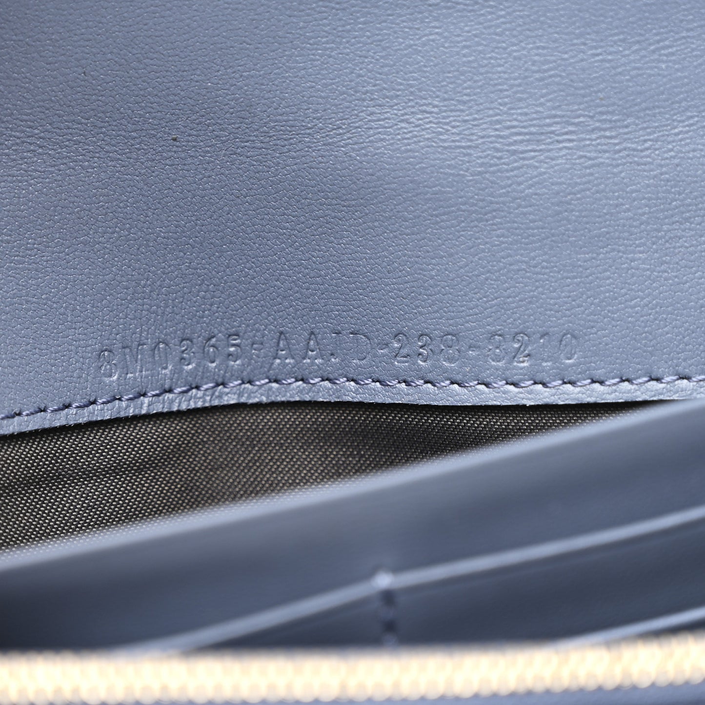 Nappa Matisse FF Embossed Continental Wallet On Chain Mirto