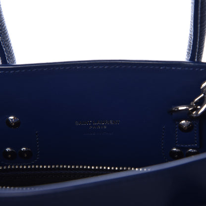 Saint Laurent Grained Calfskin Baby Sac De Jour Marine 6 of 9