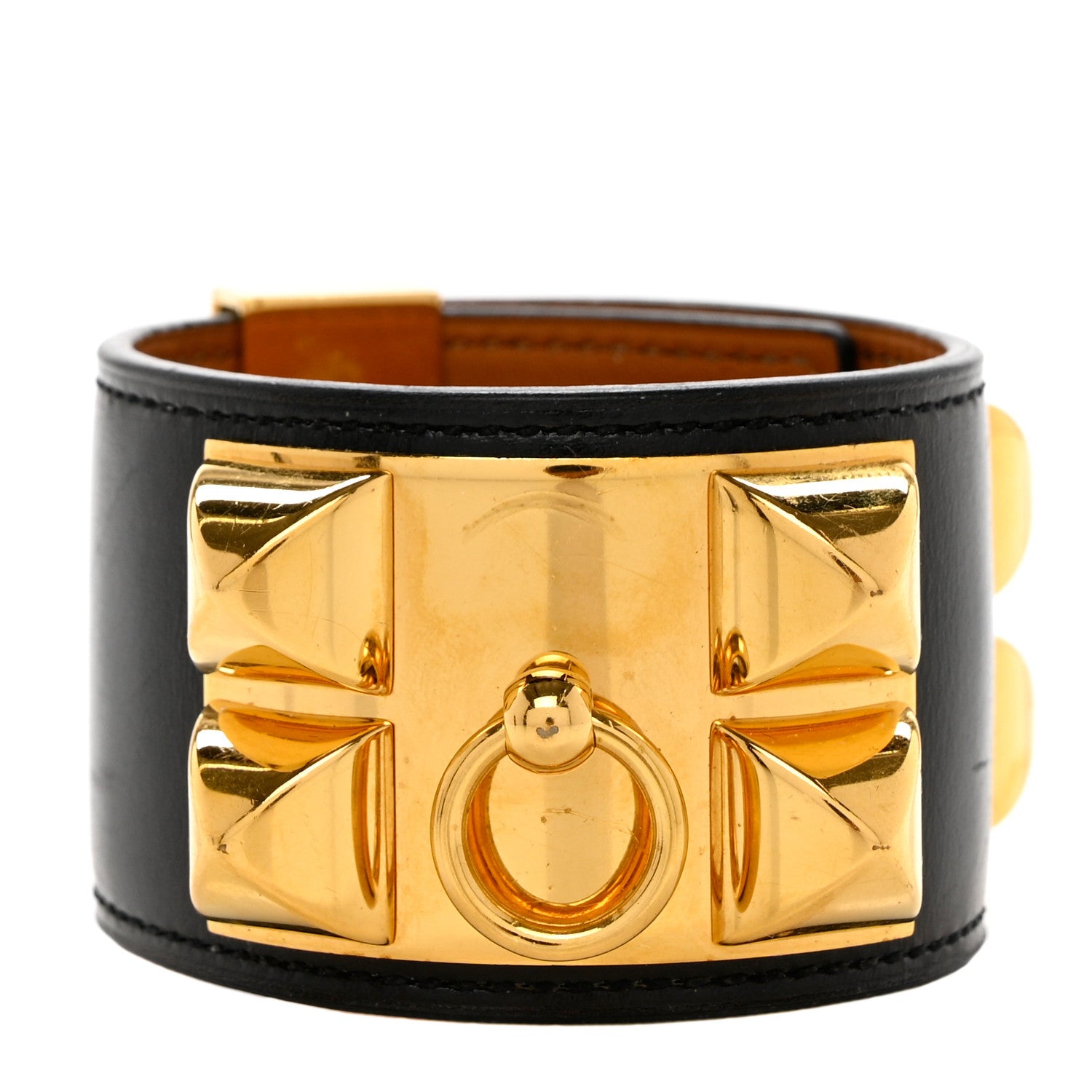 Hermes Box Collier de Chien CDC Bracelet S Black 1 of 6