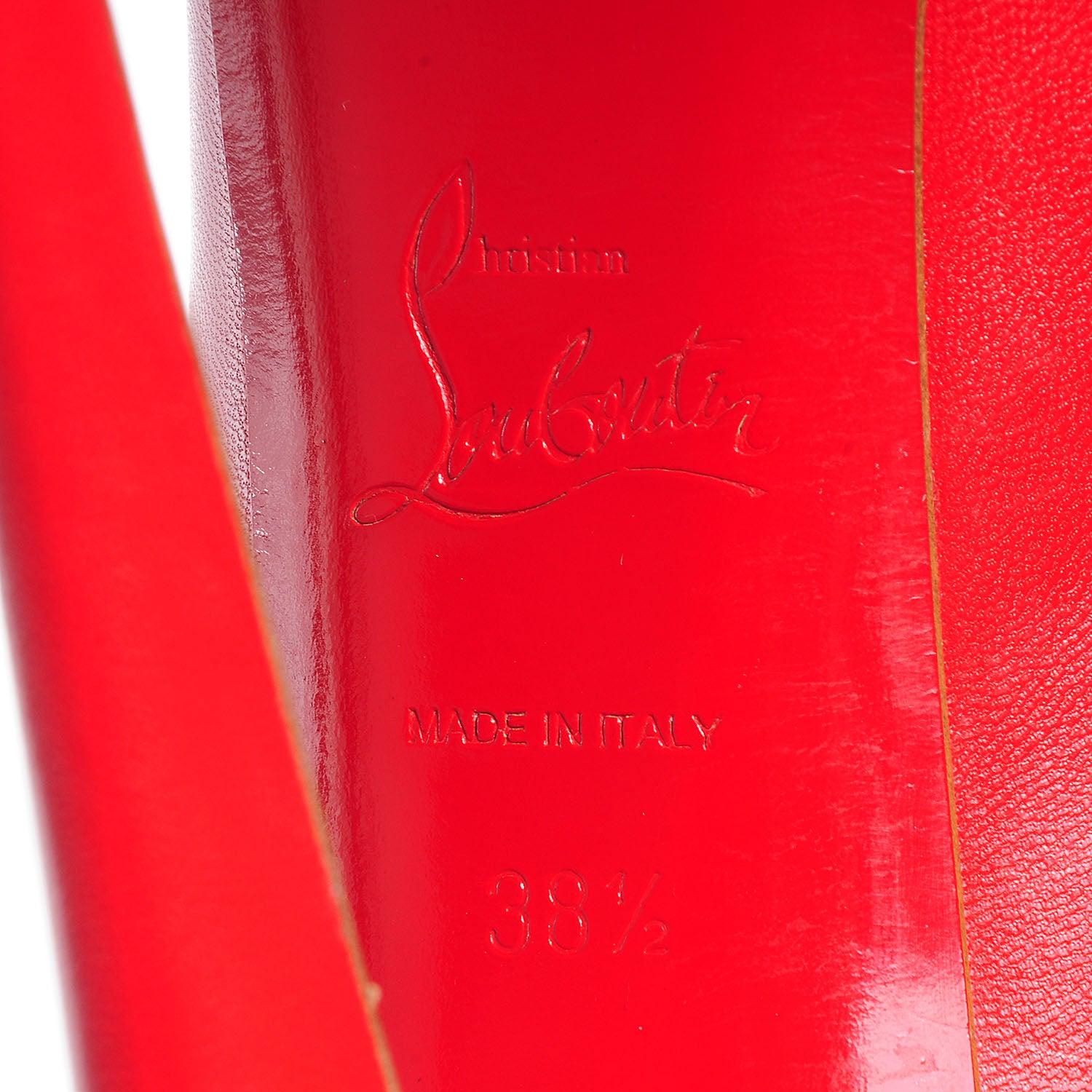 Christian Louboutin Kid Daffodile 160 Pumps 38.5 Red 6 of 6