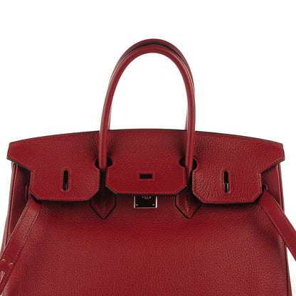 Hermes Togo Birkin 35 Rouge H 11 of 15