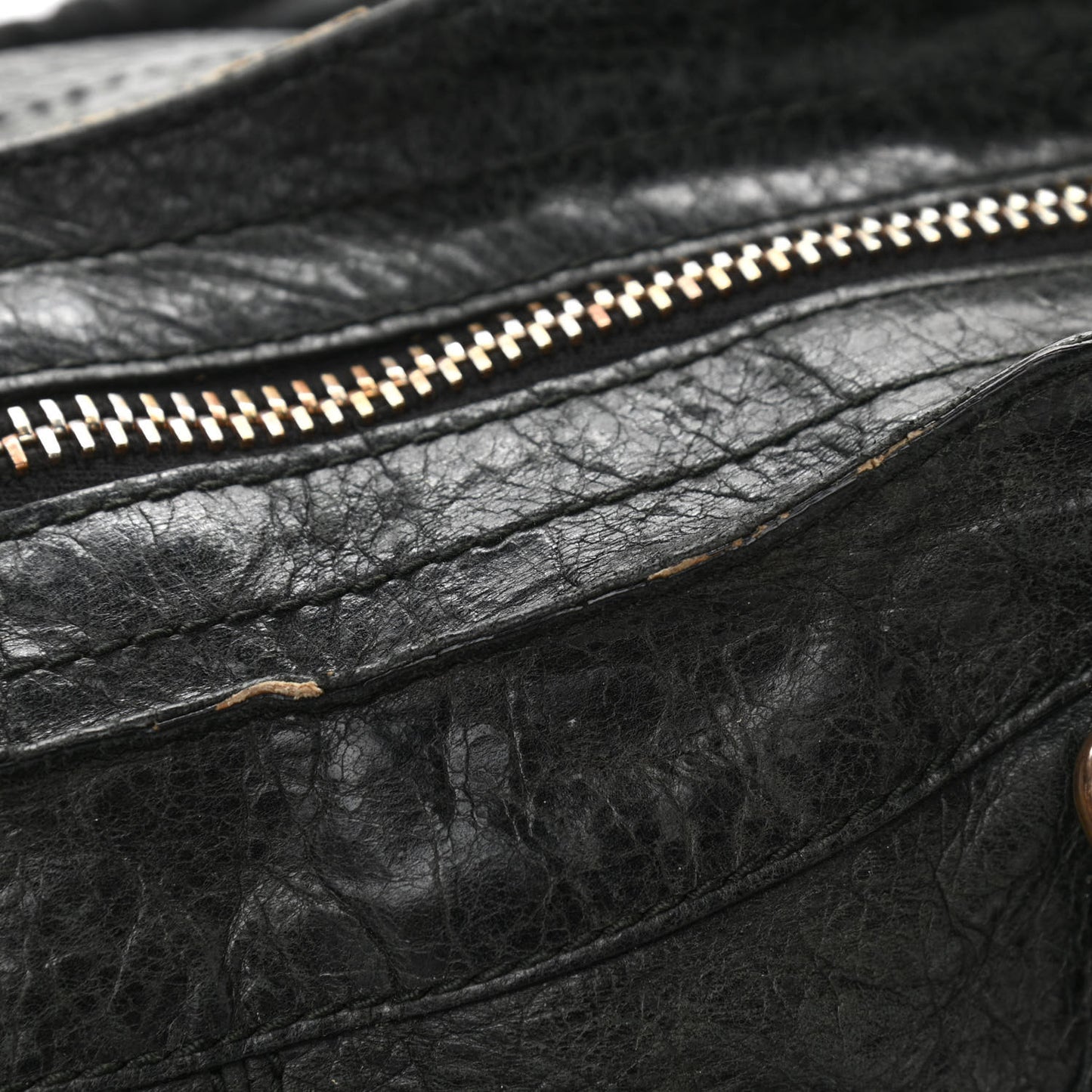 Agneau Giant 21 Rose Gold Hardware Part Time Black