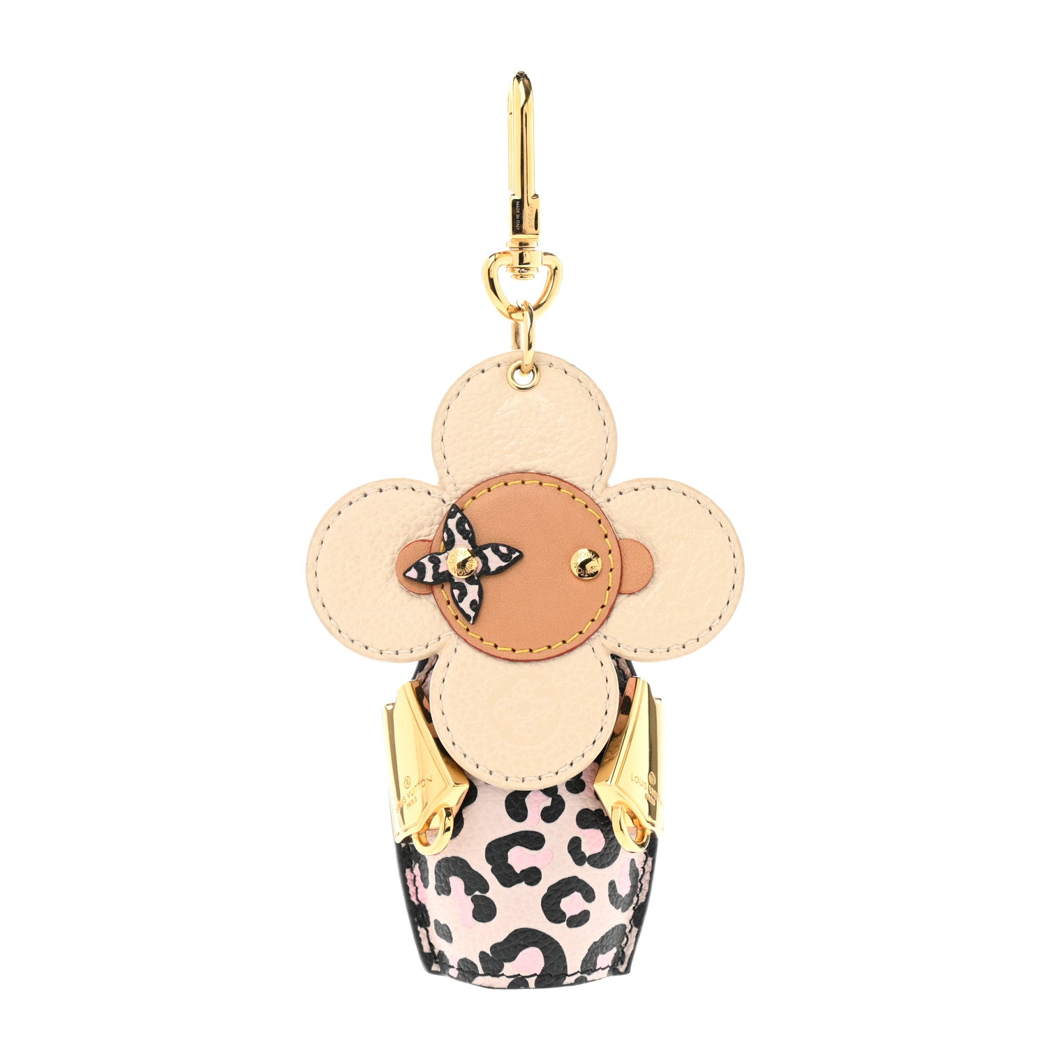 Louis Vuitton Monogram Wild At Heart Vivienne Bag Charm Key Holder 1 of 5
