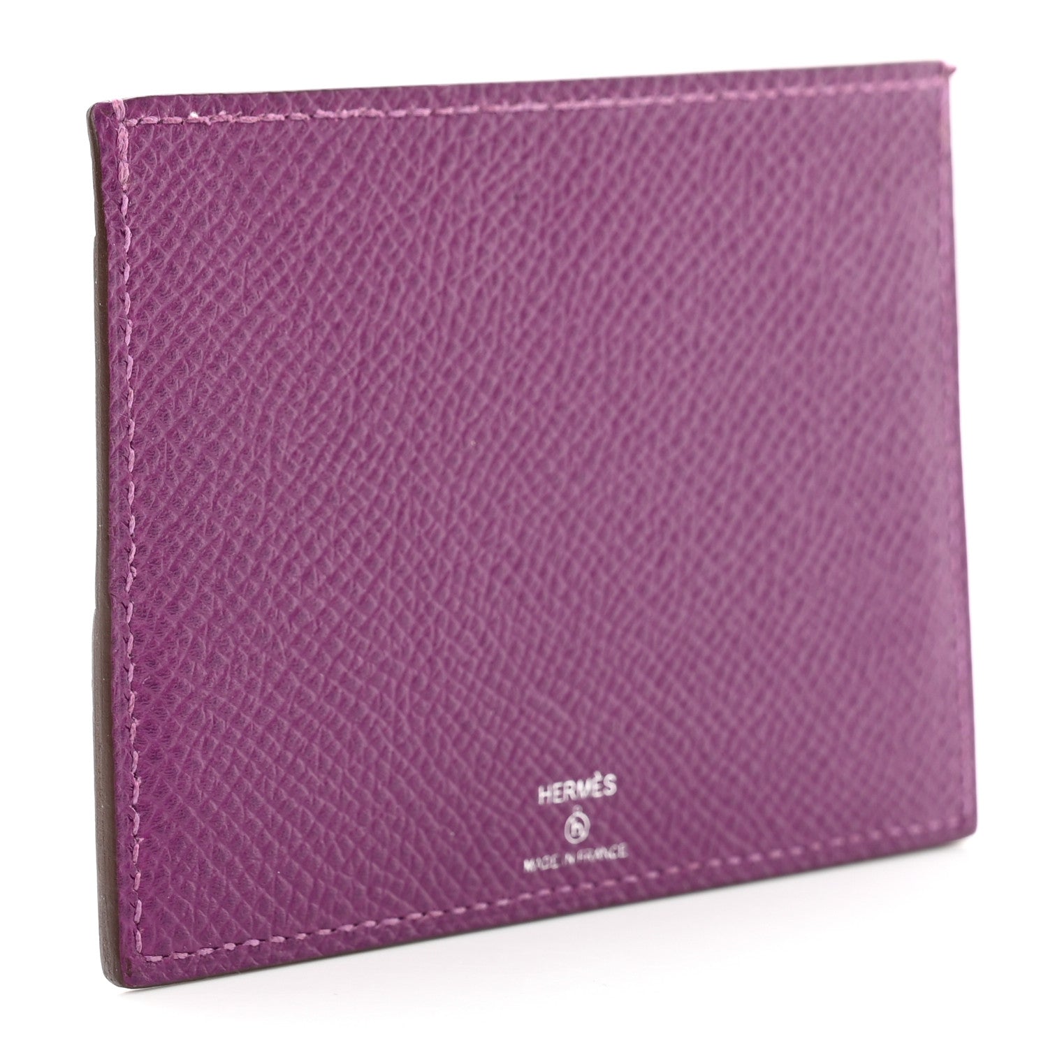 Hermes Epsom Lizard Histoire Naturelle Card Holder 3 of 8