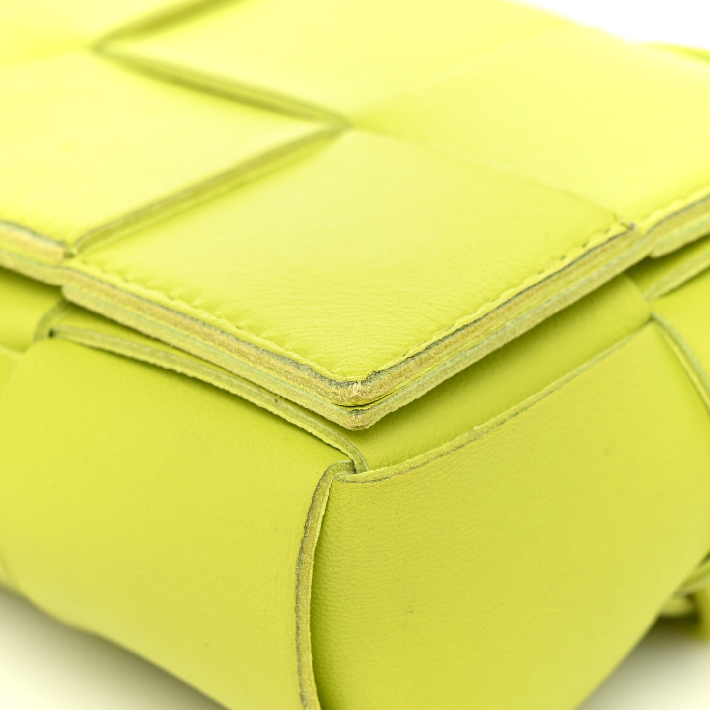 Nappa Maxi Intreccio The Belt Cassette Bag Kiwi
