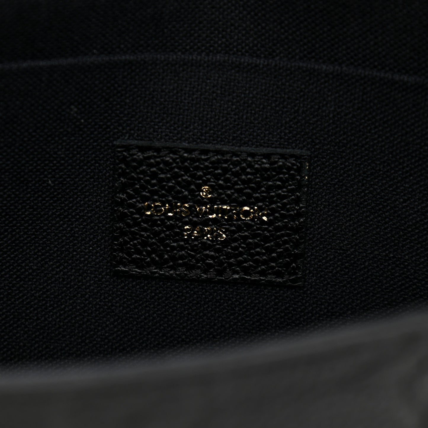 Empreinte Pochette Felicie Chain Wallet Black