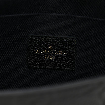 Louis Vuitton Empreinte Pochette Felicie Chain Wallet Black 7 of 12