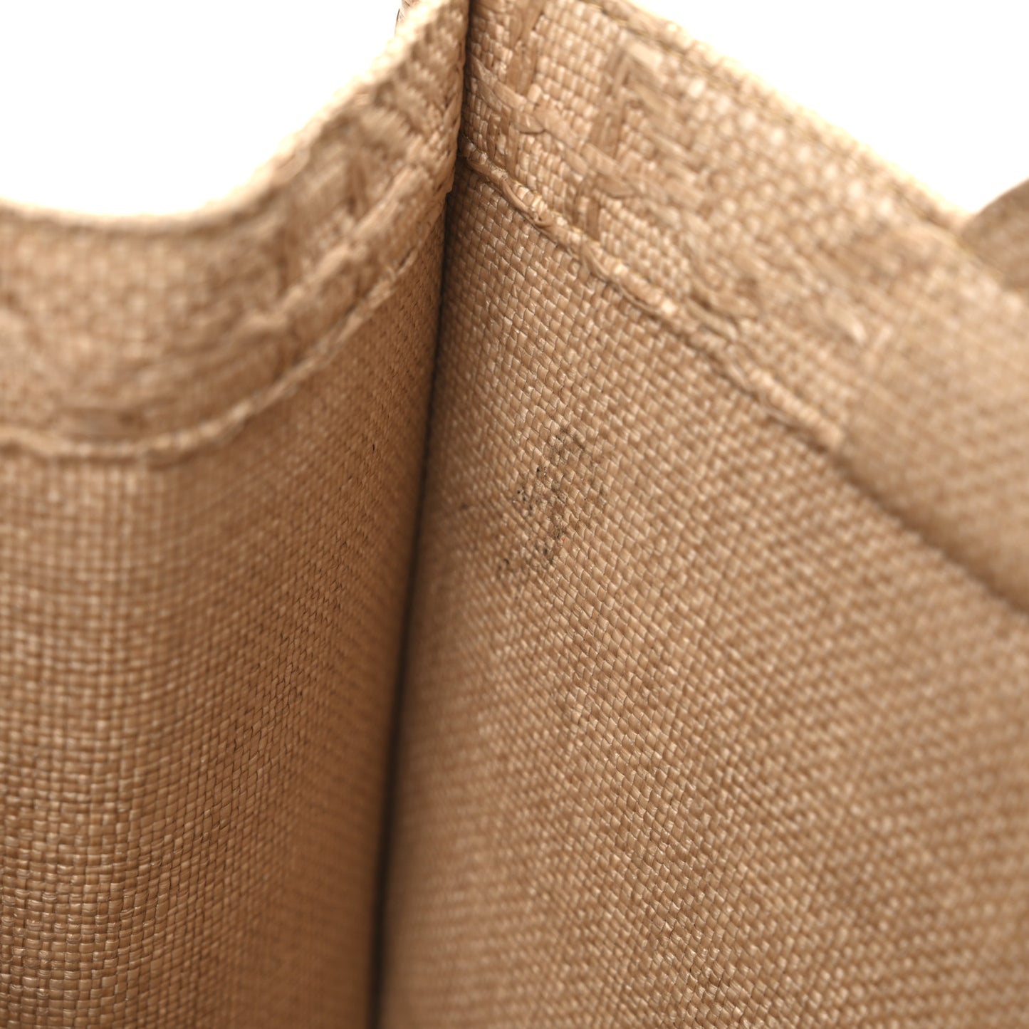 Raffia Cannage Medium Book Tote Natural