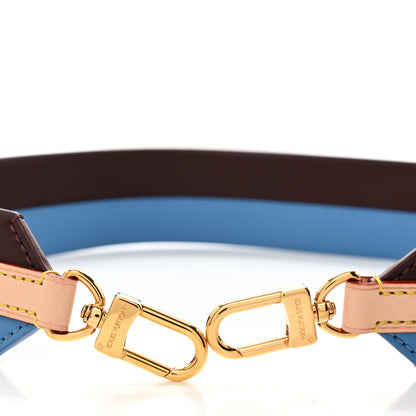 Louis Vuitton Calfskin Cluny MM Shoulder Strap Blue Glacial 3 of 3