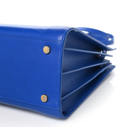 Saint Laurent Calfskin Small Sac De Jour Royal Blue 10 of 11