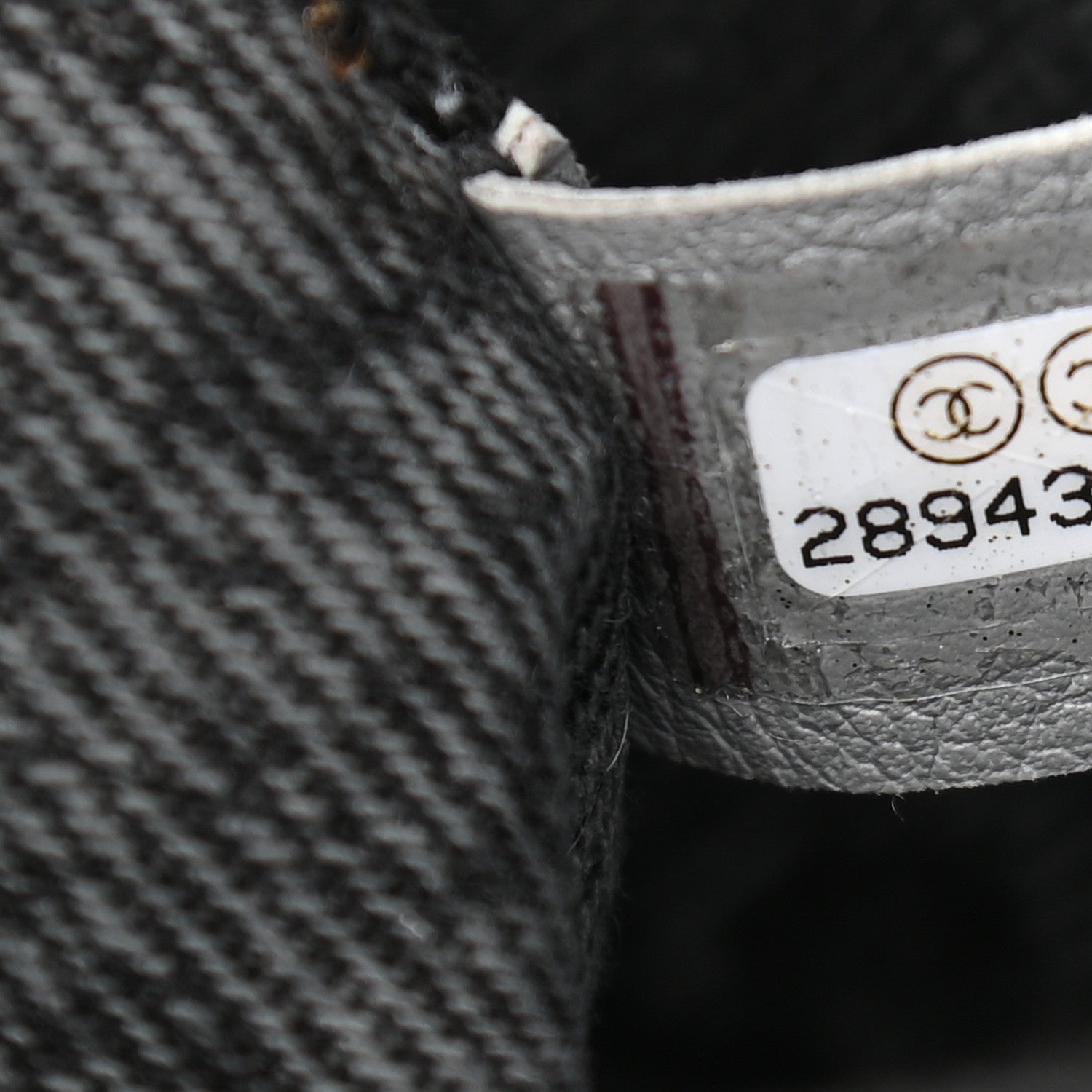 Chanel Washed Denim Quilted Small Denimpression Flap Grey Black 7 of 9