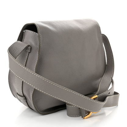 Chloe Calfskin Medium Marcie Round Crossbody Bag Cashmere Grey 3 of 11
