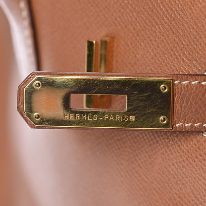Hermes Courchevel Birkin 35 Gold 19 of 44