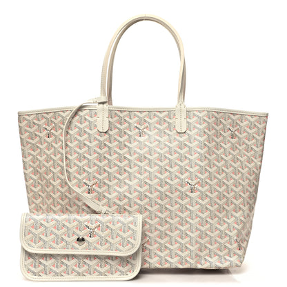 Goyard Goyardine Saint Louis Claire Voie PM White Pink 1 of 11
