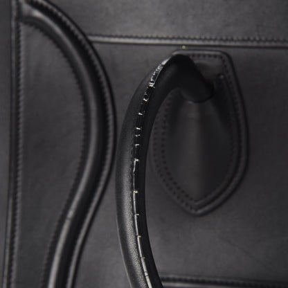 Celine Smooth Calfskin Mini Luggage Black 17 of 18