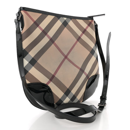 Burberry Supernova Check Small Dryden Crossbody Bag Black 3 of 12