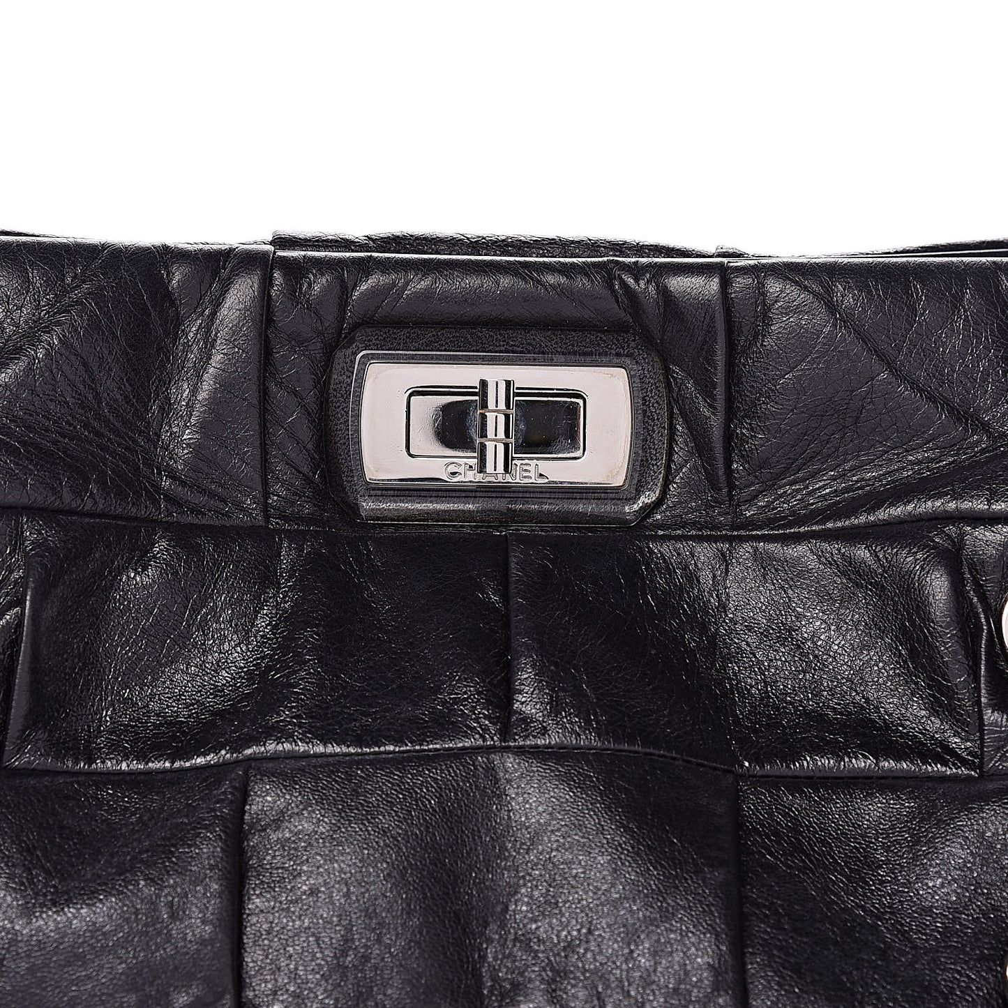 Lambskin Igloo Drawstring Tote Black