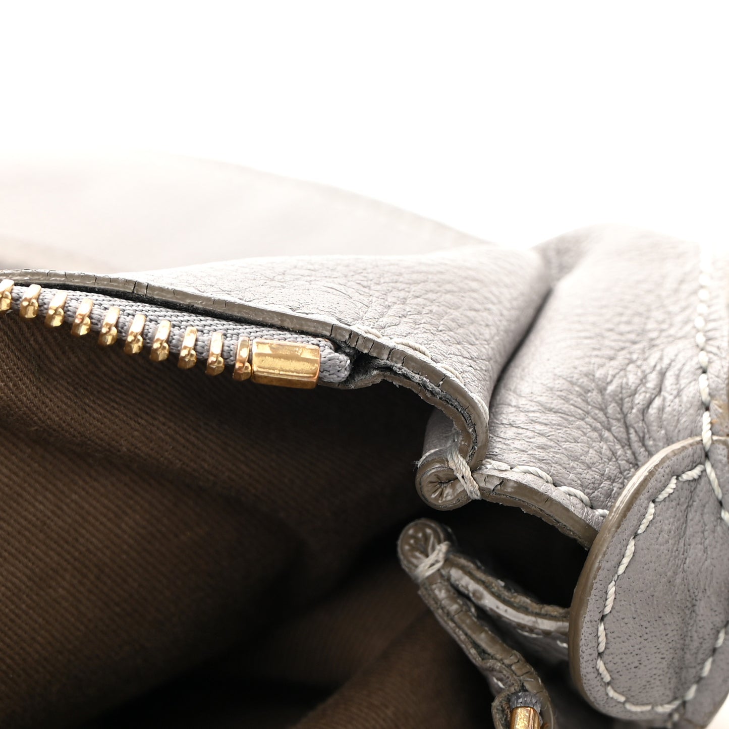 Calfskin Medium Marcie Hobo Cashmere Grey