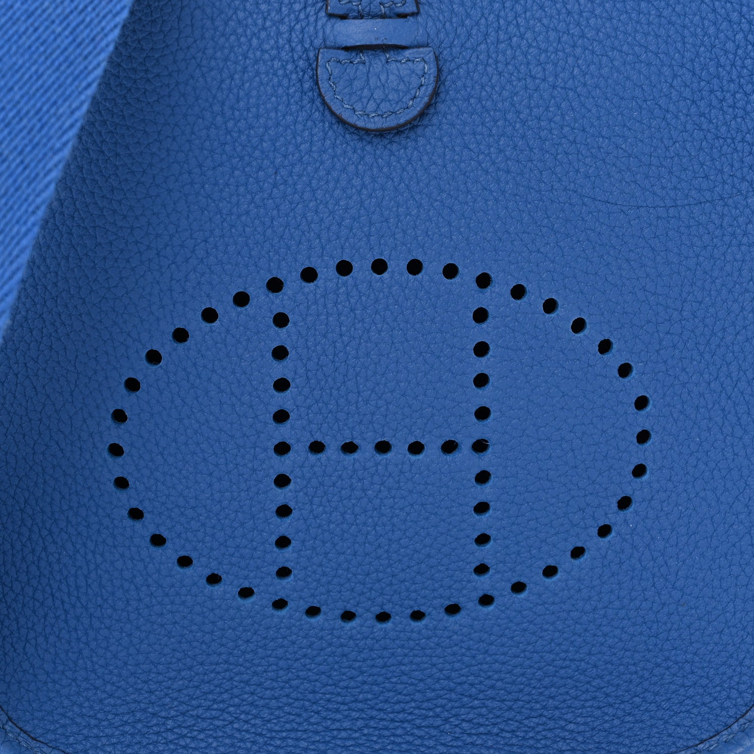 Hermes Taurillon Clemence Evelyne TPM Bleu France 8 of 11