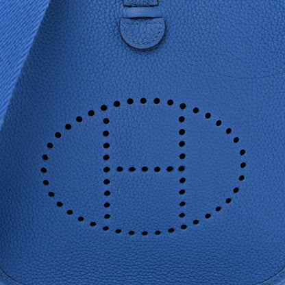 Hermes Taurillon Clemence Evelyne TPM Bleu France 8 of 11
