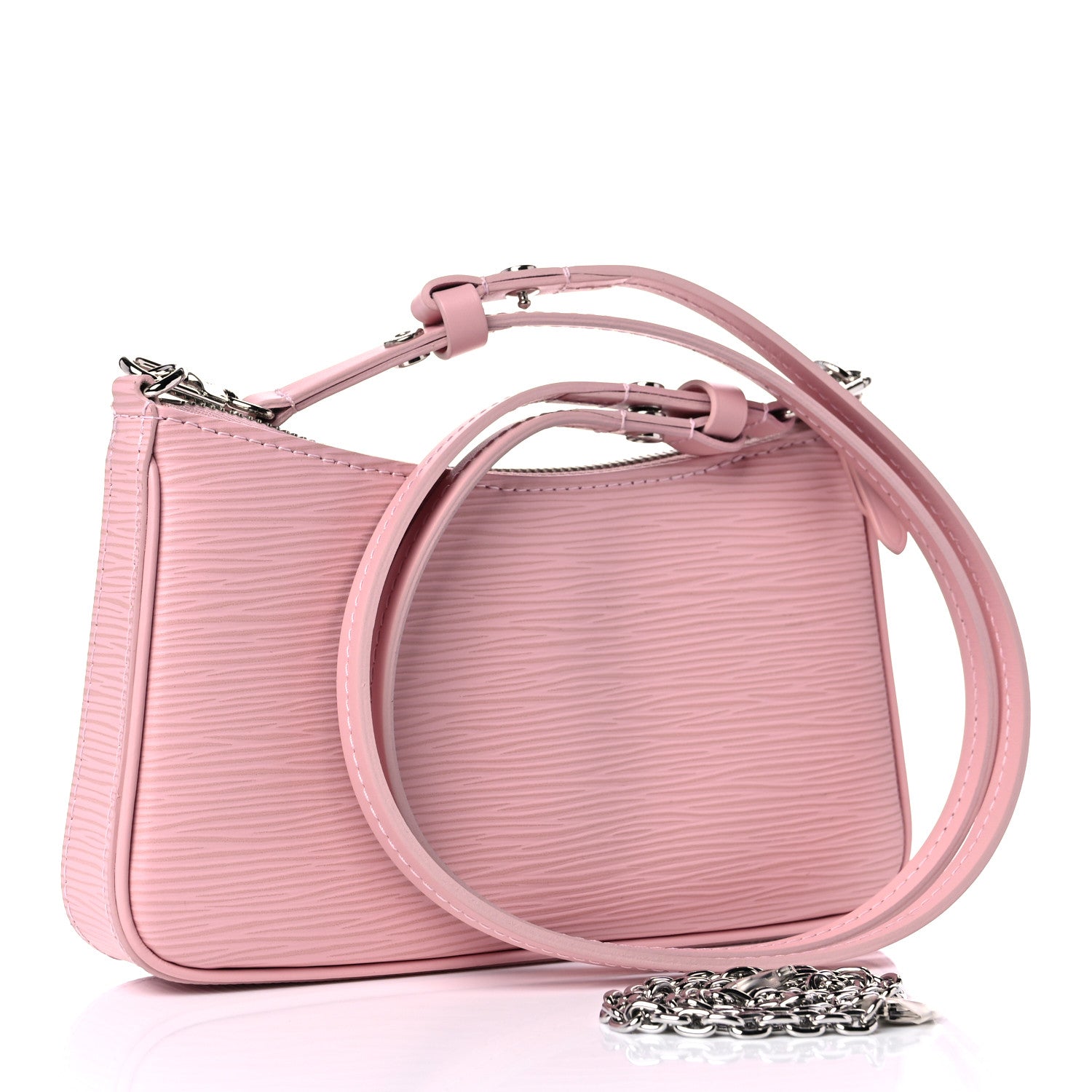 Louis Vuitton Epi Easy Pouch On Strap Rose Ballerine 3 of 11