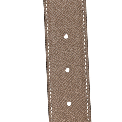 Hermes Epsom 32mm Belt Strap 80 32 Gold Etoupe 4 of 5