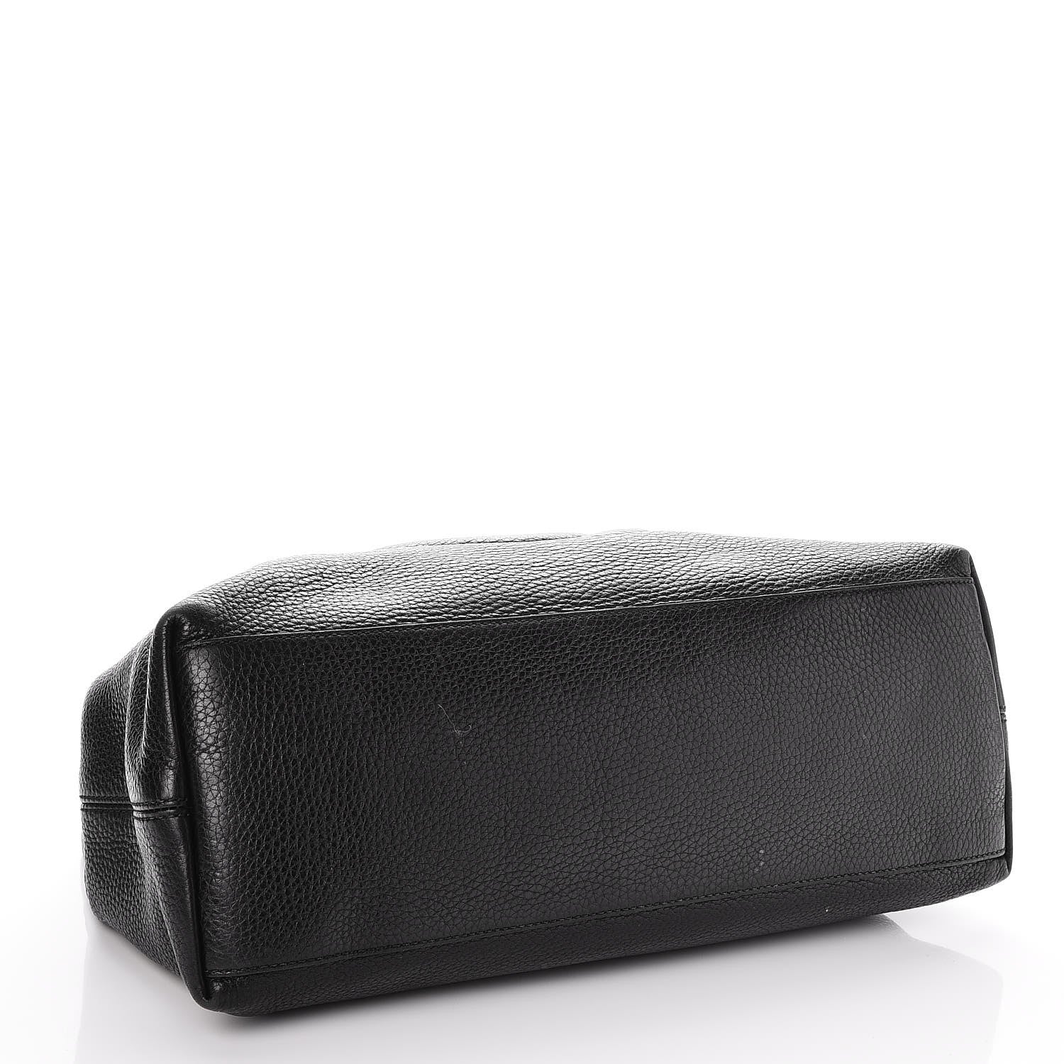 Gucci Pebbled Calfskin Medium Soho Chain Shoulder Bag Black 4 of 6