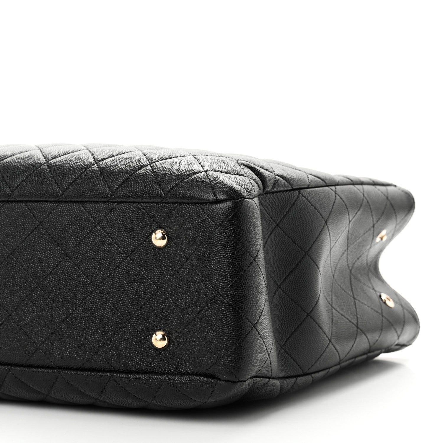 Chanel Caviar Quilted Large Shopping Tote Black 10 of 11