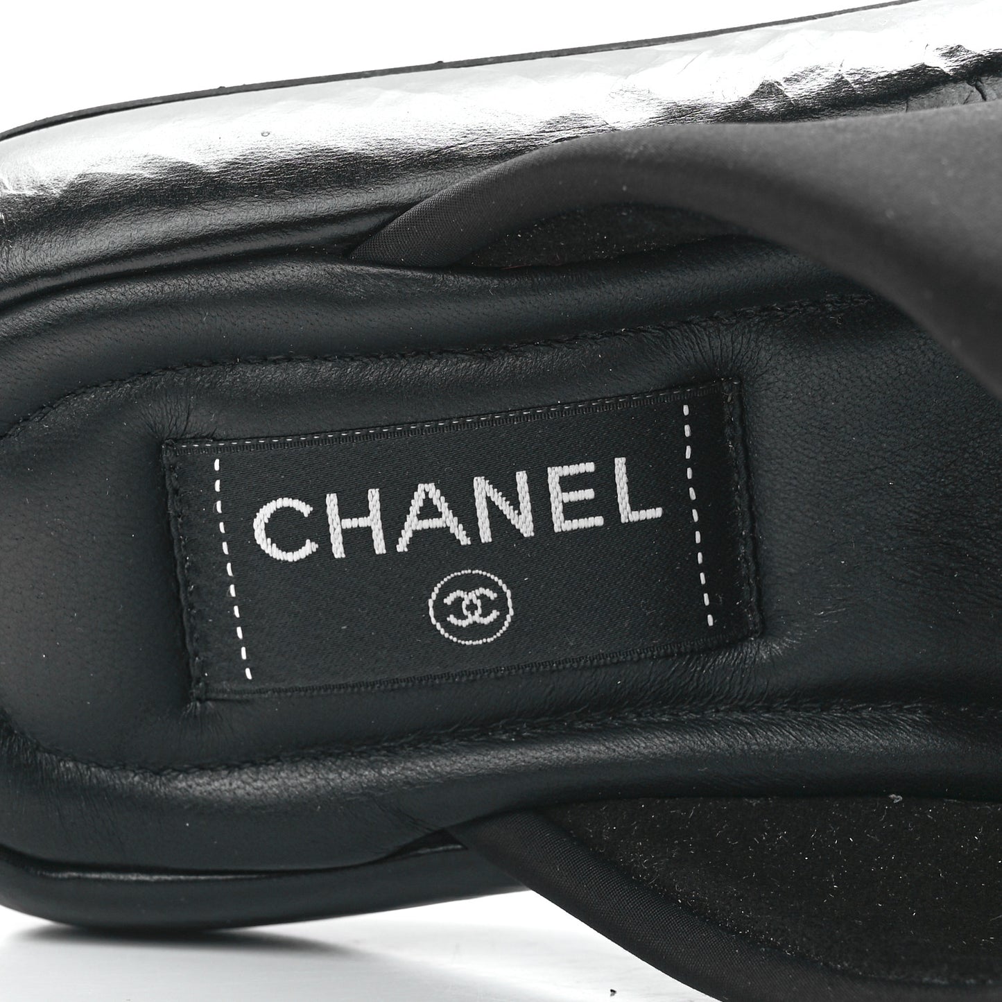 Fabric CC Mules Sandals 36 Black