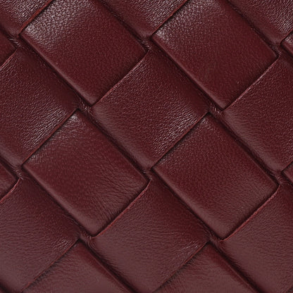 Bottega Veneta Nappa Intrecciato Teen The Lauren 1980 Clutch With Chain Barolo 7 of 9