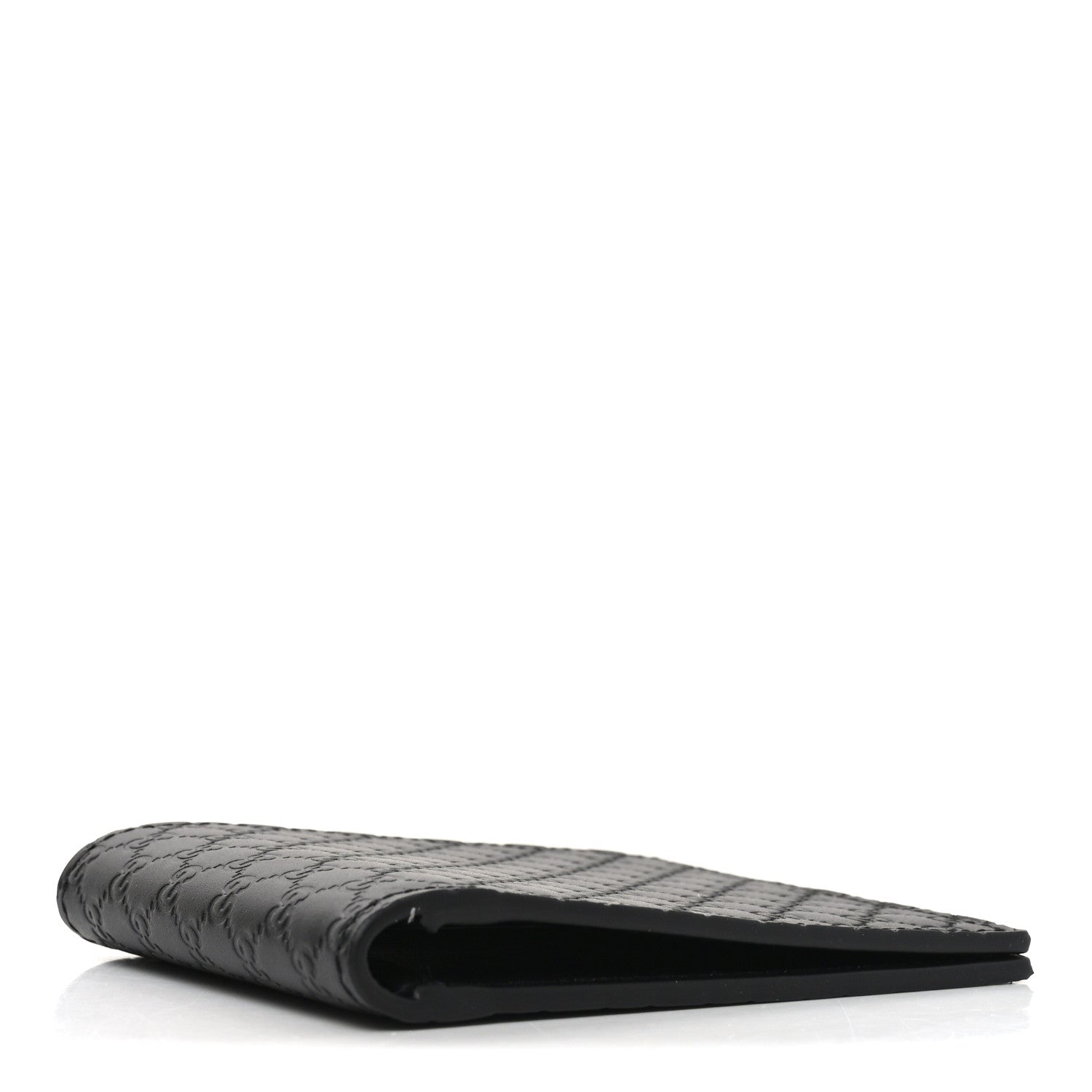 Gucci Microguccissima Bi-Fold Wallet Black 4 of 7