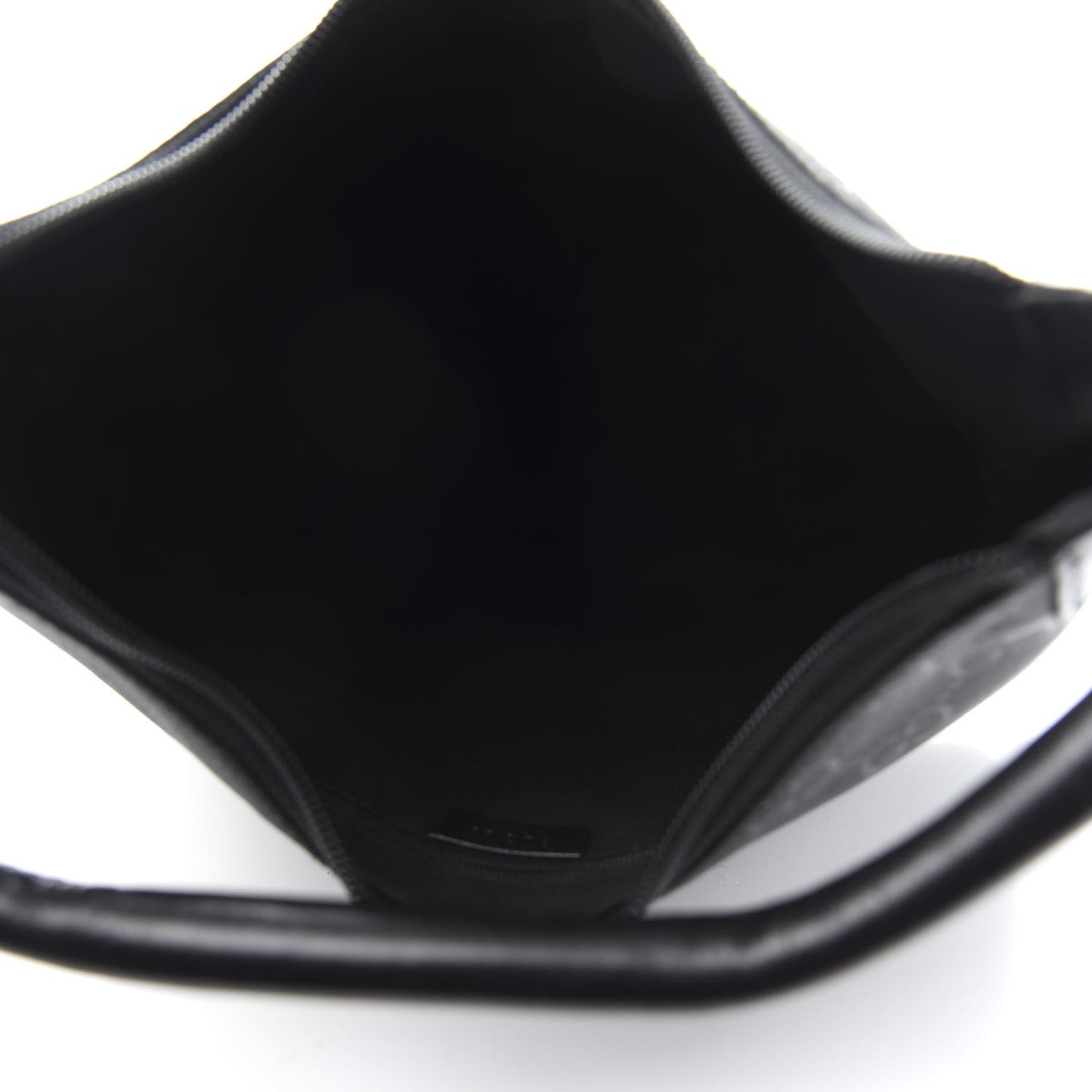Nylon Monogram Small Hobo Black