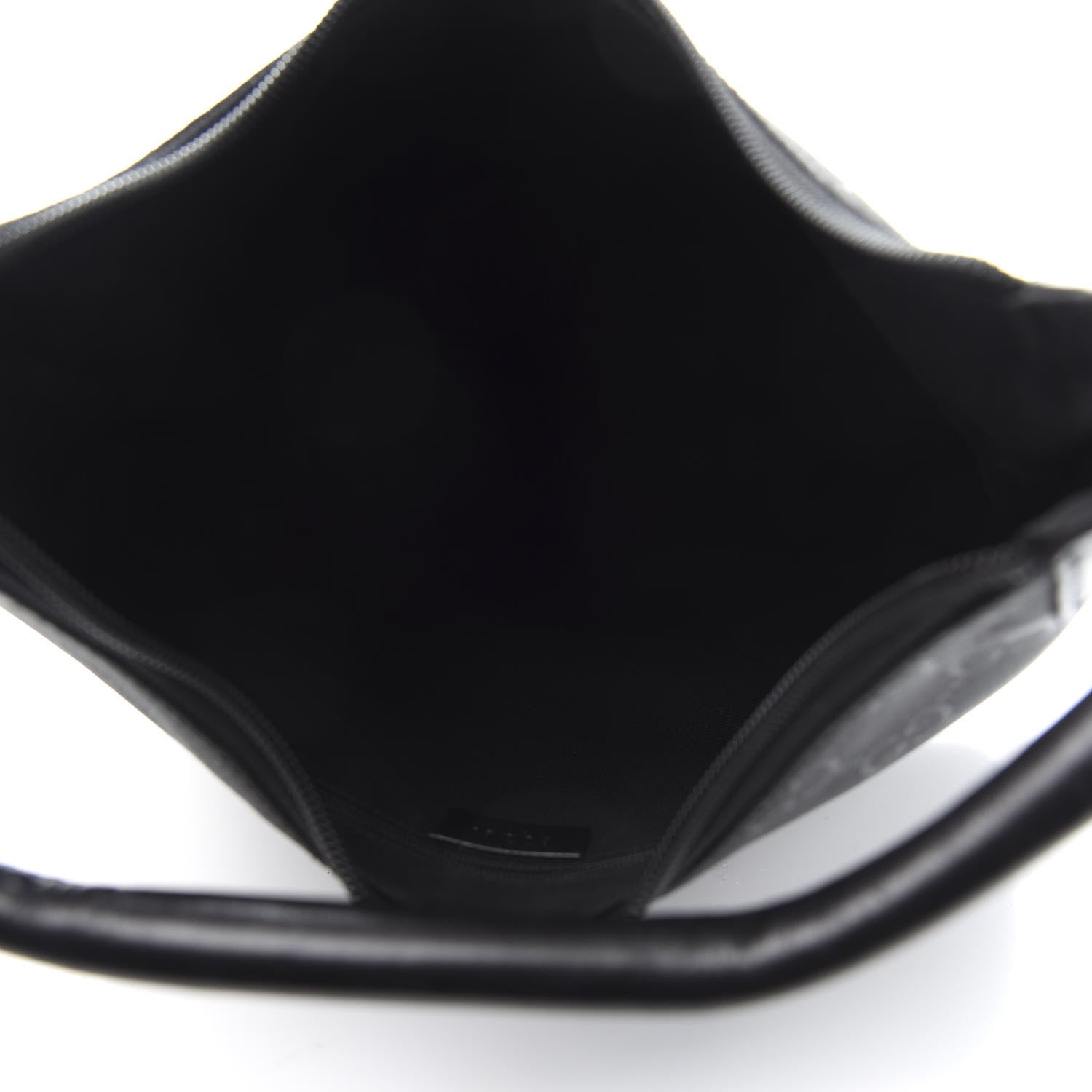Gucci Nylon Monogram Small Hobo Black 5 of 11