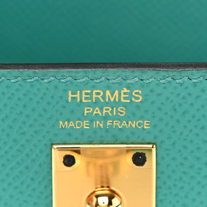 Hermes Epsom Kelly Sellier 25 Vert Verone 6 of 11