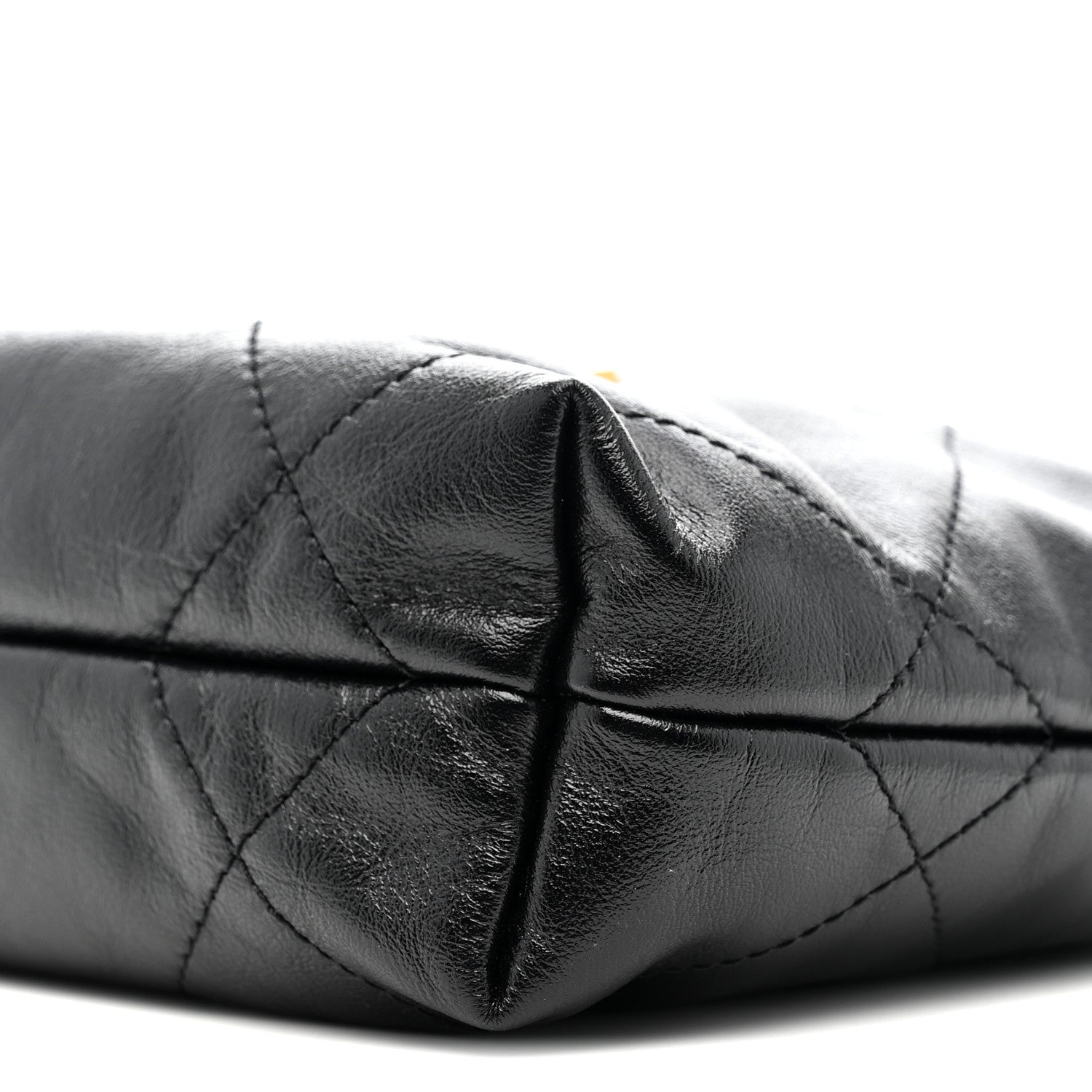 Chanel Shiny Calfskin Quilted Mini Chanel 22 Black 10 of 10