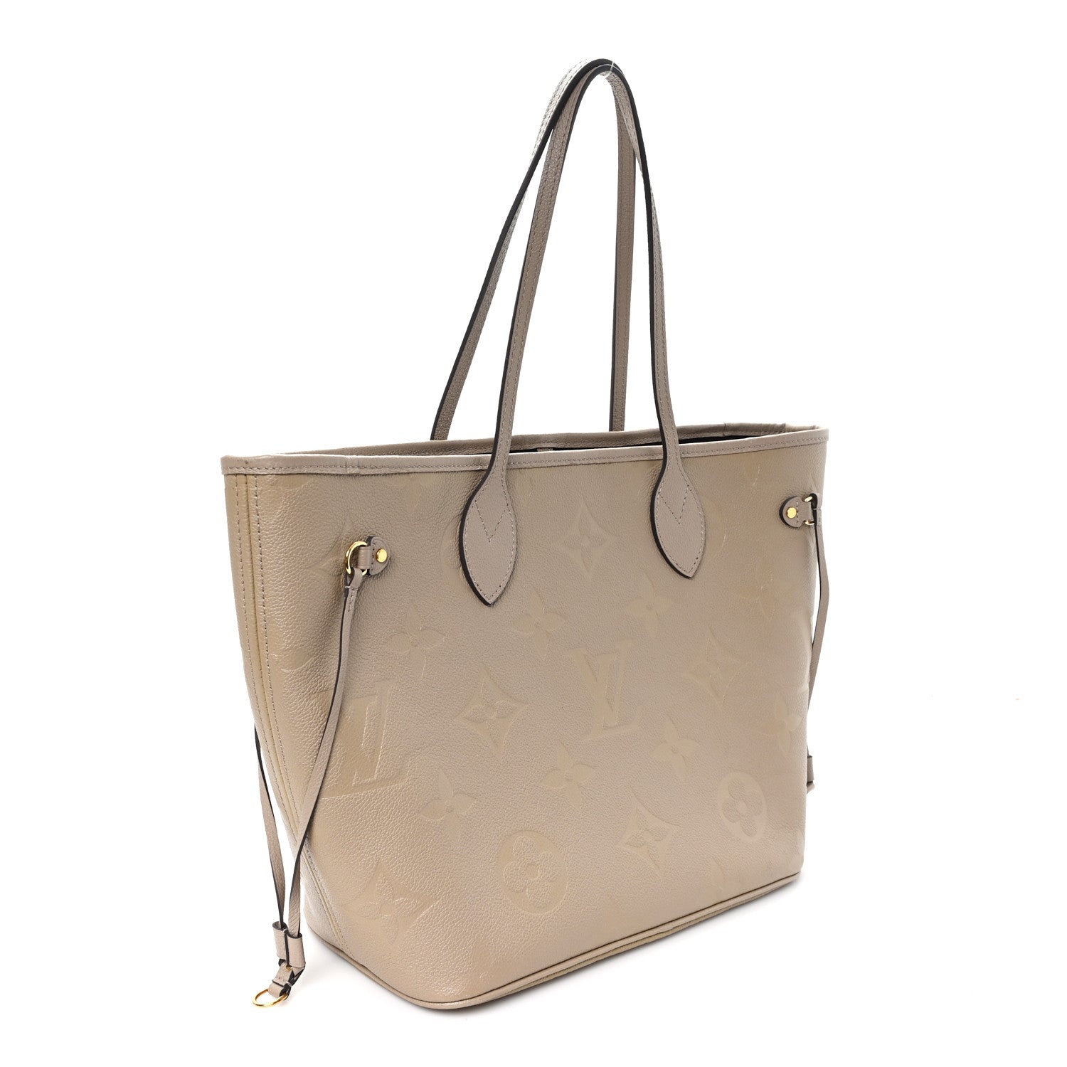 Louis Vuitton Empreinte Monogram Giant Neverfull MM Tourterelle 4 of 12
