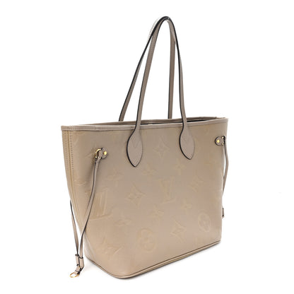 Louis Vuitton Empreinte Monogram Giant Neverfull MM Tourterelle 4 of 12