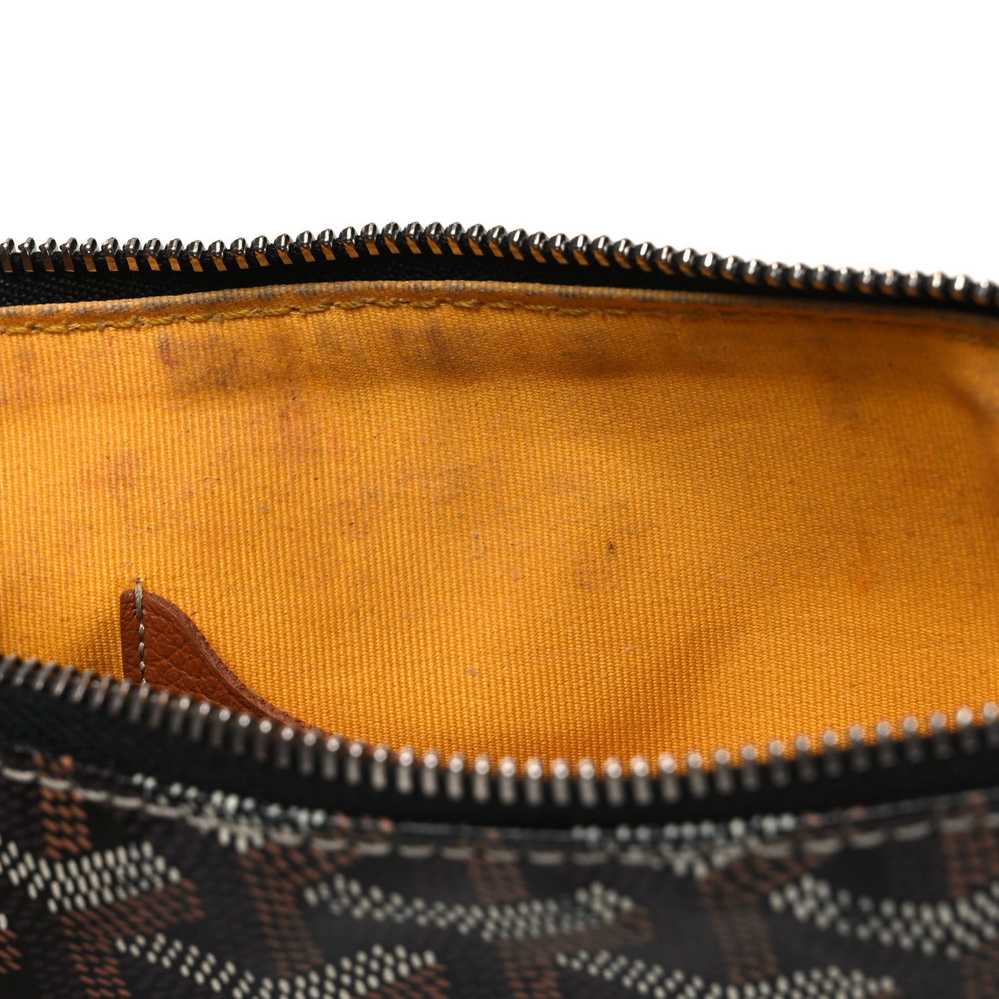 Goyardine Senat Pochette PM Black Gold
