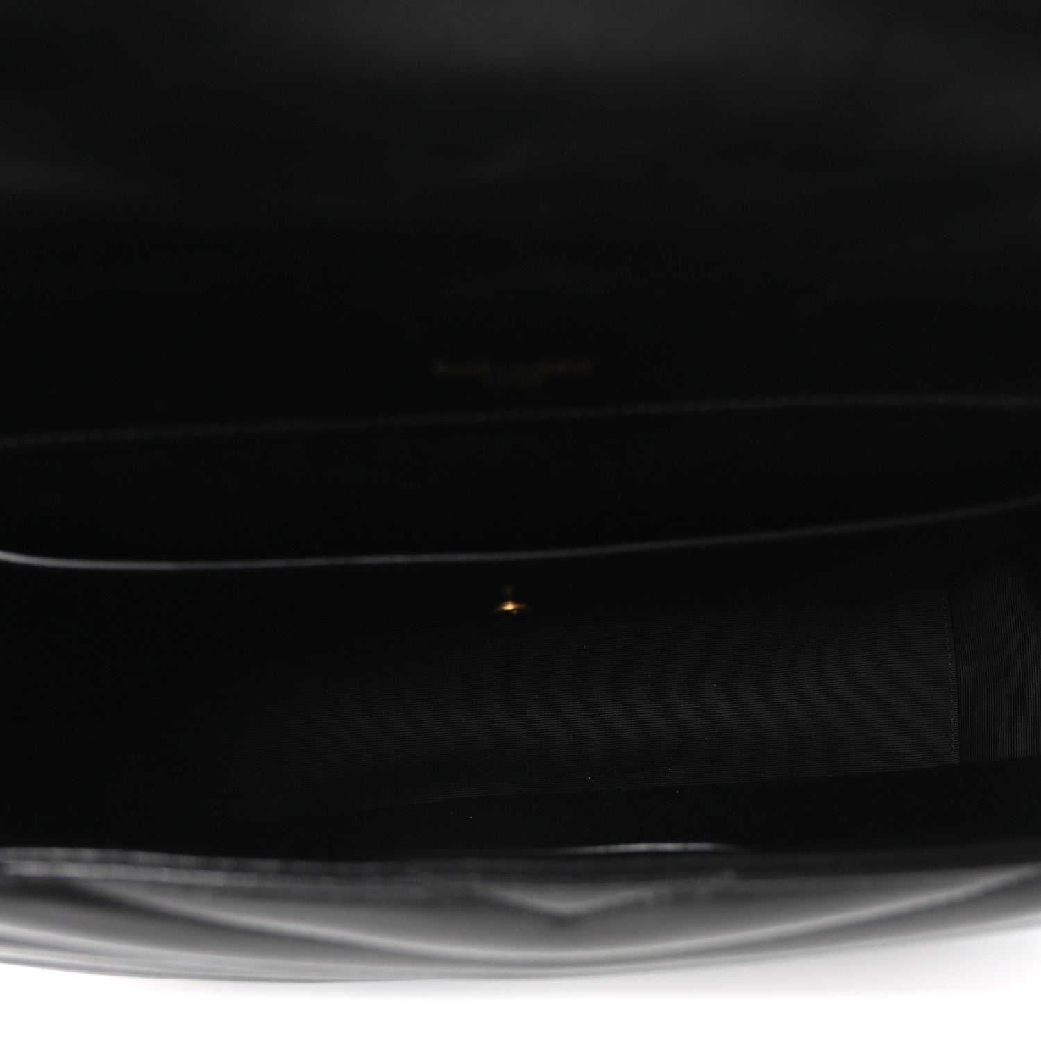 Saint Laurent Lambskin Quilted Monogram Large Loulou Black 7 of 12