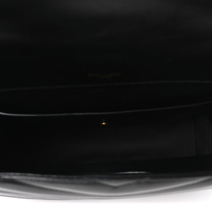 Saint Laurent Lambskin Quilted Monogram Large Loulou Black 7 of 12