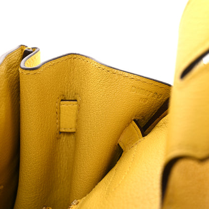 Hermes Taurillon Novillo Birkin 30 Jaune De Naples 7 of 14