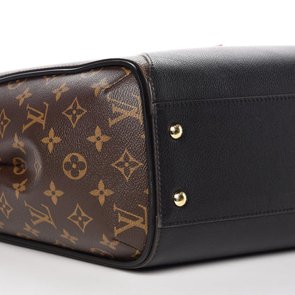 Louis Vuitton Calfskin Monogram Kimono Tote Black 7 of 8