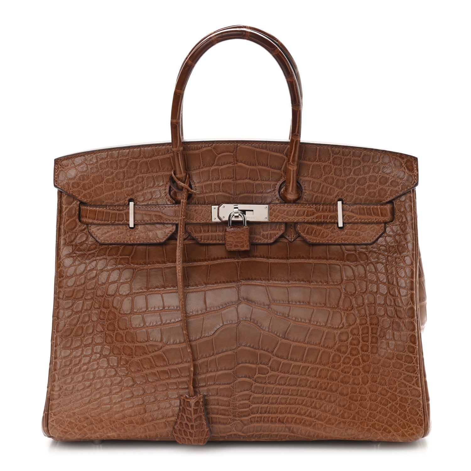 Hermes Matte Alligator Birkin 35 Alezan 1 of 10