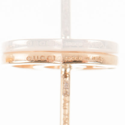 Gucci 18K Yellow Gold GG Tissue Stud Earrings 4 of 5