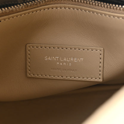 Saint Laurent Smooth Calfskin Small Le 5 A 7 Soft Hobo Sea Salt 6 of 10