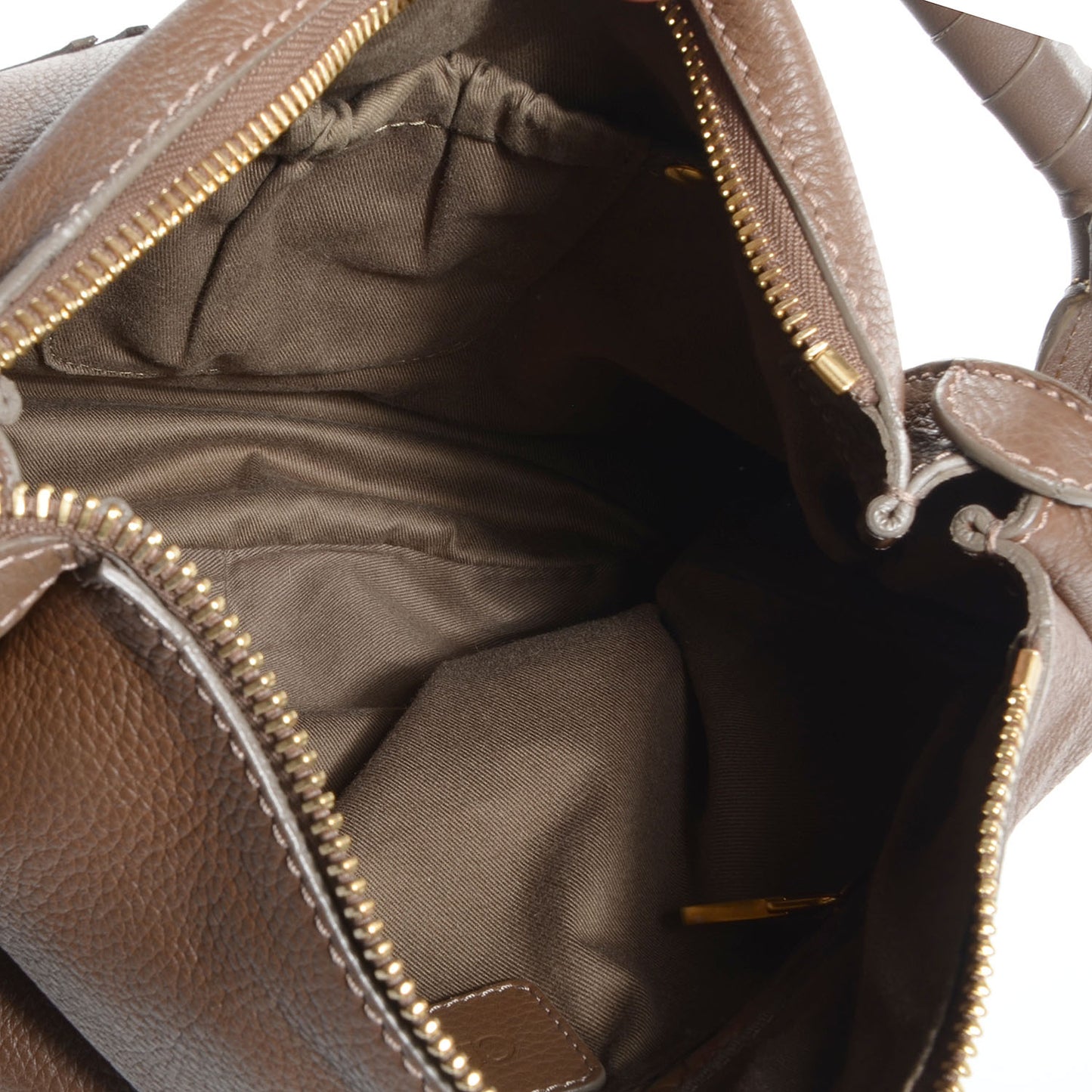 Calfskin Medium Marcie Hobo Brown Seed