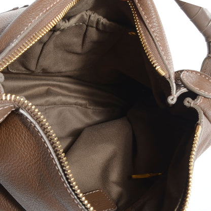 Chloe Calfskin Medium Marcie Hobo Brown Seed 5 of 7