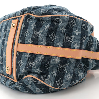 Louis Vuitton Denim Raye Cabas GM 11 of 12